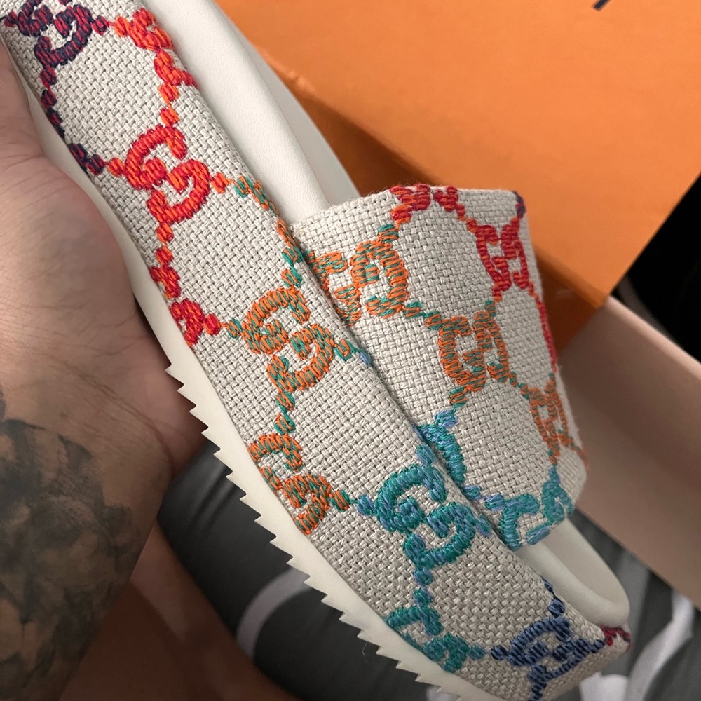 Authentic Gucci slides